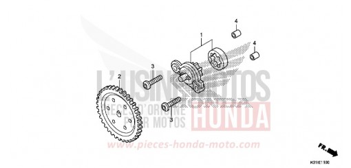 POMPE A HUILE SH125ADE de 2014